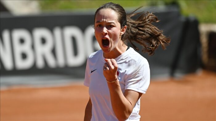 Zeynep Sönmez WTA 250 turnuvalarında ilk kez finale yükseldi