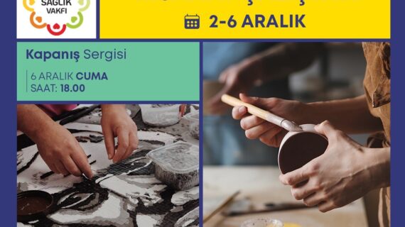 Bodrum Sağlık Vakfı Sanat Çalıştayı 2 Aralık’ta başlıyor!