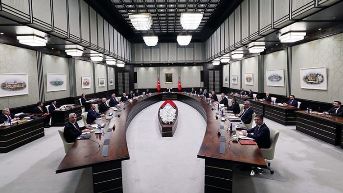 Kabine Suriye gündemiyle toplanıyor