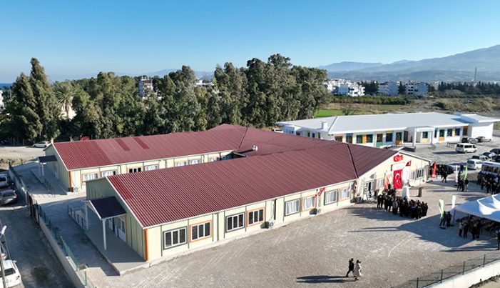 Hatay’da derslik sayısı yatırımlarla deprem öncesinden 2 bin fazla olacak