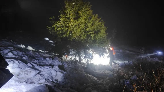 Şarampole devrilen traktörde 1 kişi öldü 4 kişi yaralandı