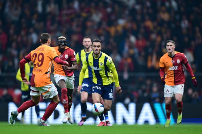 Galatasaray-Fenerbahçe derbisinde kazanan çıkmadı