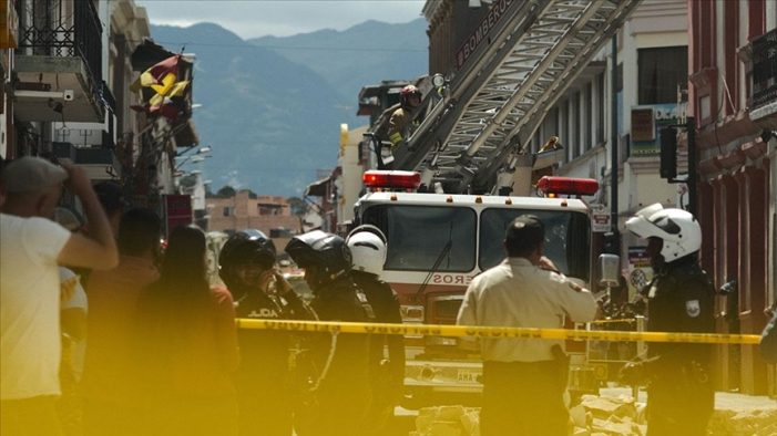 Ekvador’da meydana gelen 6,3 büyüklüğündeki depremde 20 kişi yaralandı