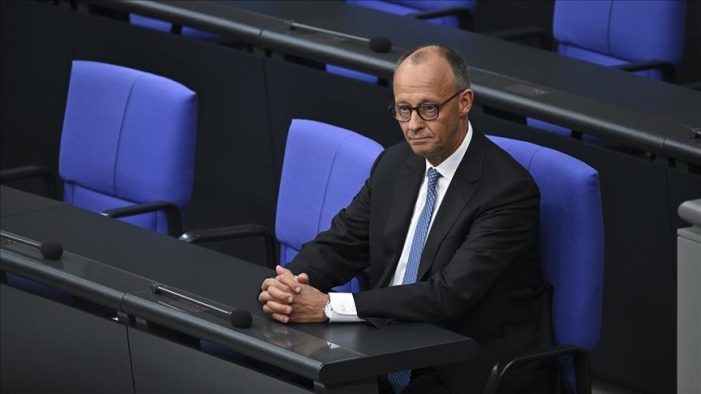 Almanya Başbakanı Merz: Gazze Şeridi’ndeki gelişmelerden derin endişe duyuyoruz