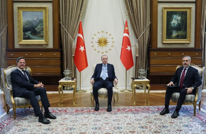 Cumhurbaşkanı Erdoğan NATO Genel Sekreteri Rutte’yi kabul etti
