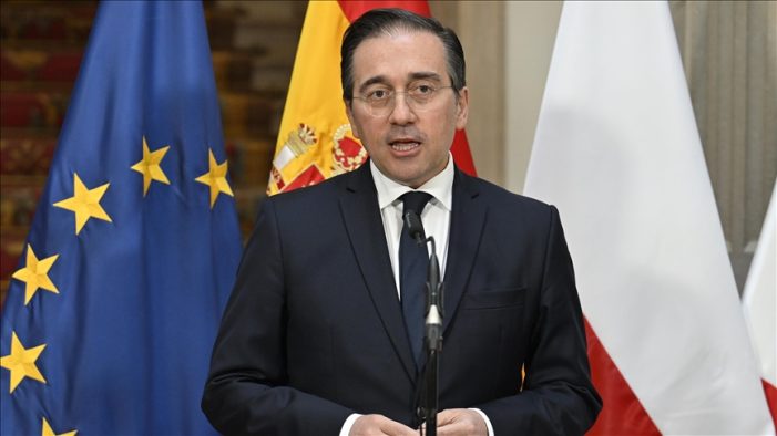 İspanya Dışişleri Bakanı Albares İsrail’in Gazze’ye yönelik saldırıları sert dille kınadı