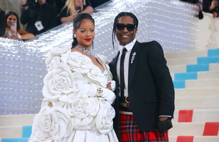 A$AP Rocky Rihanna ile üçüncü bebeklerinin cinsiyetini ağzından kaçırdı.