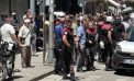 Kadın polise tekme attı ortalık karıştı!