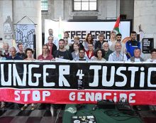 Belçika’da Filistin için 5 günlük açlık grevi başlatıldı