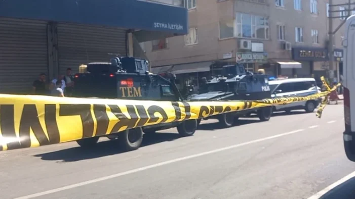 Aile içi şiddet ihbarına giden polislere ateş açıldı