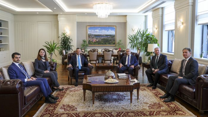 CHP Genel Başkanı Özgür Özel Yargıtay Cumhuriyet Başsavcısı Şentürk’ü Ziyaret Etti