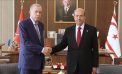 Cumhurbaşkanı Erdoğan KKTC Cumhurbaşkanı Tatar ile görüştü