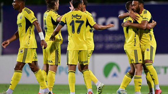 Fenerbahçe hazırlık karşılaşmasında Uniao de Leiria’yı mağlup etti