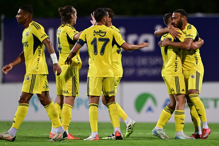 Fenerbahçe hazırlık karşılaşmasında Uniao de Leiria’yı mağlup etti