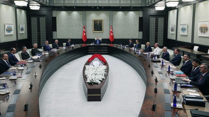Milli Güvenlik Kurulu toplantısı başladı