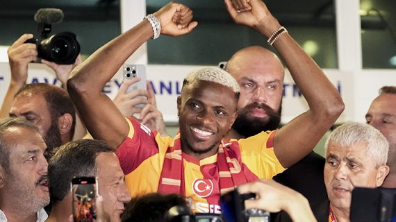 Victor Osimhen Galatasaray için İstanbul’da