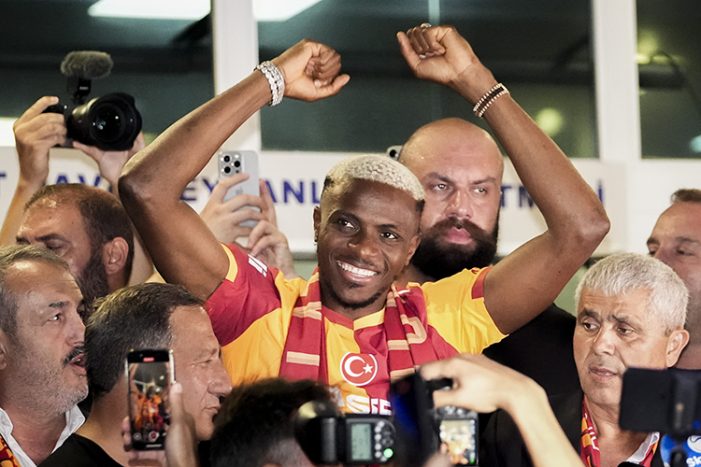 Victor Osimhen Galatasaray için İstanbul’da