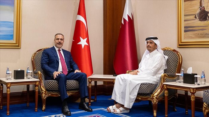 Dışişleri Bakanı Fidan Doha’da Katarlı mevkidaşı Al Sani ile bir araya geldi