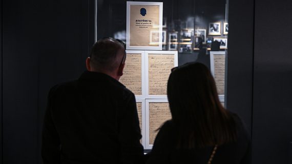 Cumhurbaşkanlığı Millet Kütüphanesi’nde “Atatürk’ün Kitap Dünyası” sergisi açıldı