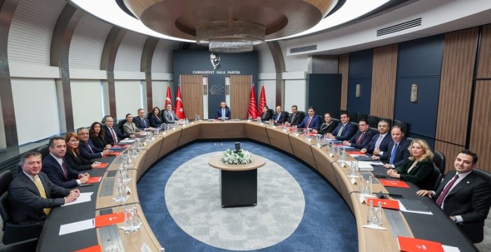 CHP Genel Başkanı Özgür Özel Merkez Yönetim Kurulu Toplantısına Başkanlık Etti