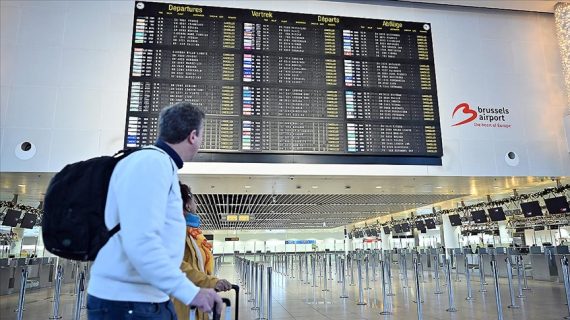Brüksel Havalimanı’nda bu yıl grev nedeniyle 2 bin 395 uçuş iptal edildi