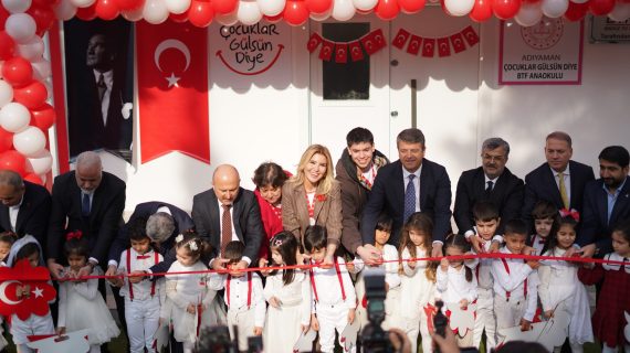 Gülben  Ergen 60. Anaokulu’nu Adıyaman’da Açtı