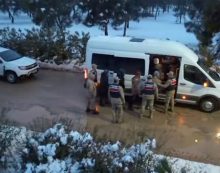 Jandarmanın 26 ildeki göçmen kaçakçılığı operasyonları kapsamında 59 şüpheli tutuklandı