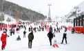 Kayak merkezlerinde yeni yılın ilk gününde yoğunluk yaşandı Kayak merkezlerinde yeni yılın ilk gününde yoğunluk yaşandı