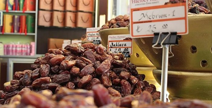Ramazanda hurma tane ile satışta!.. Ramazanda hurma tane ile satışta!..
