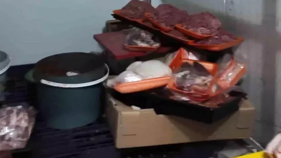 Bozuk et satan kasap mühürlendi..