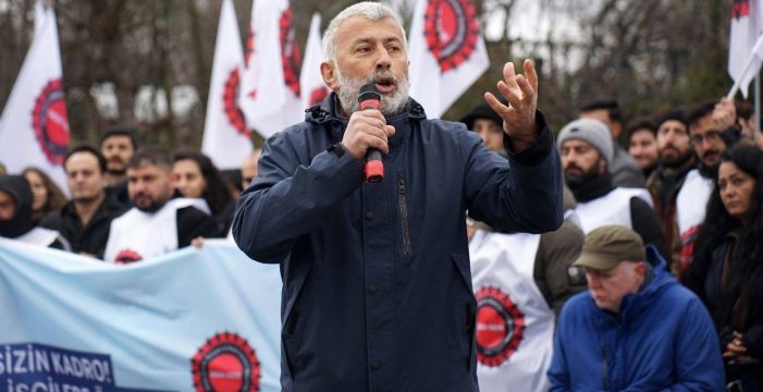 Tutuklanan sendikacı Başaran Aksu için Limak Holding önüne eylem çağrısı