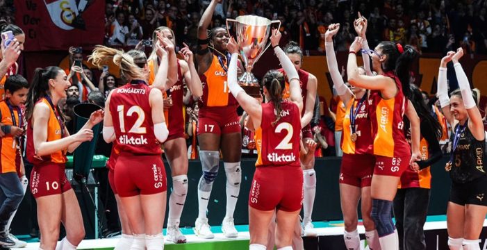 Şampiyon Galatasaray Daikin! Şampiyon Galatasaray Daikin!