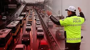 Trafikte ceza yağmuru!.. Trafikte ceza yağmuru!..
