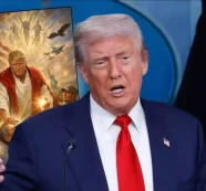 Donald Trump, tartışmalı “İsa” görselini sildi.. Donald Trump, tartışmalı “İsa” görselini sildi..