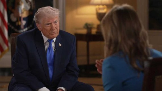 Trump canlı yayında öfkelendi..