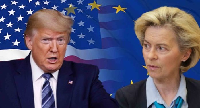 Transatlantik Ticaretinde “Deprem”: Trump’tan AB’ye Vergi Darbesi