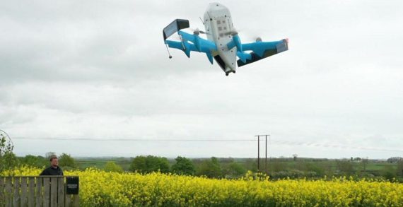 Amazon İngiltere’de drone ile teslimat dönemini başlattı Amazon İngiltere’de drone ile teslimat dönemini başlattı