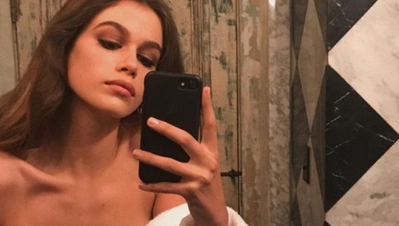 Kaia Gerber’in Paylaşımı Tartışma Yarattı: “Estetik mi ?”