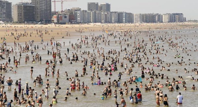 Belçika’da sıcak hava dalgası devam ediyor