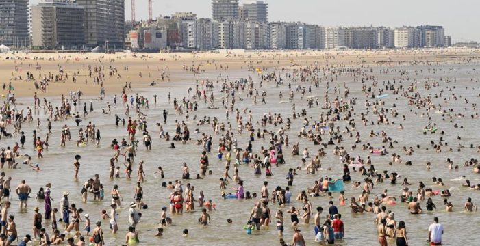 Belçika’da sıcak hava dalgası devam ediyor