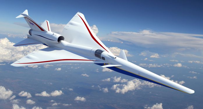 NASA’nın Süpersonik Uçağı X-59 Ses Hızını Aştı