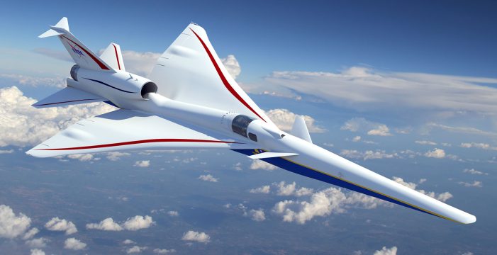 NASA’nın Süpersonik Uçağı X-59 Ses Hızını Aştı