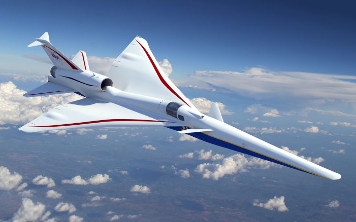 NASA’nın Süpersonik Uçağı X-59 Ses Hızını Aştı
