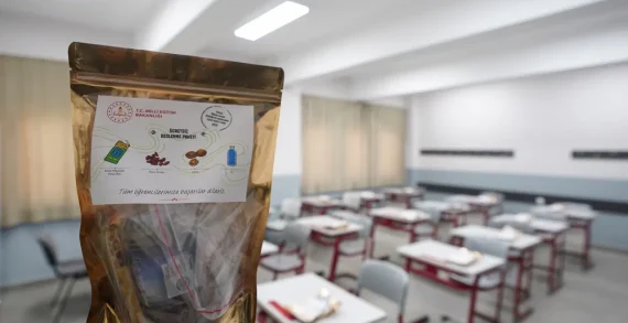LGS öncesi okullarda hazırlıklar tamamlandı: Öğrencilere su, yulaf bar, ceviz ve kuru üzümlü ‘beslenme paketi’