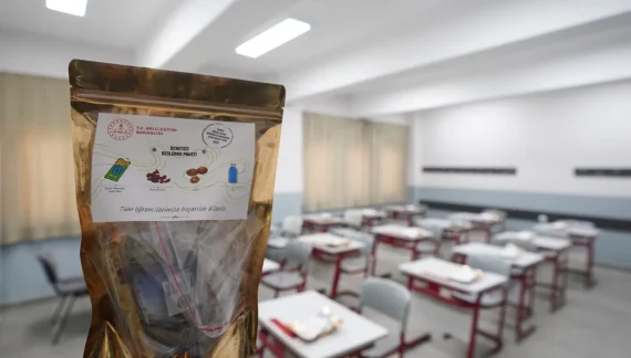 LGS öncesi okullarda hazırlıklar tamamlandı: Öğrencilere su, yulaf bar, ceviz ve kuru üzümlü ‘beslenme paketi’