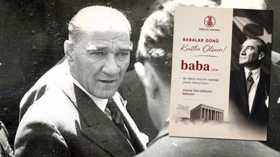 TDK’nin Babalar Günü’nde sildiği Atatürk paylaşımı tepki çekti.. TDK’nin Babalar Günü’nde sildiği Atatürk paylaşımı tepki çekti..