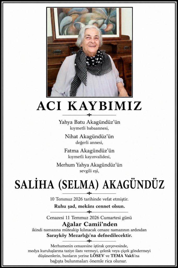 Saliha Akagündüz 1938-2026