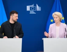Von der Leyen ve Zelenskiy İHA anlaşmasını imzaladı..