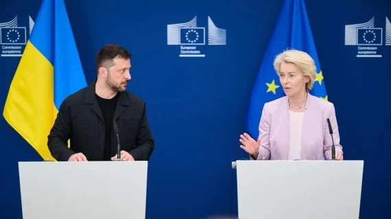 Von der Leyen ve Zelenskiy İHA anlaşmasını imzaladı.. Von der Leyen ve Zelenskiy İHA anlaşmasını imzaladı..