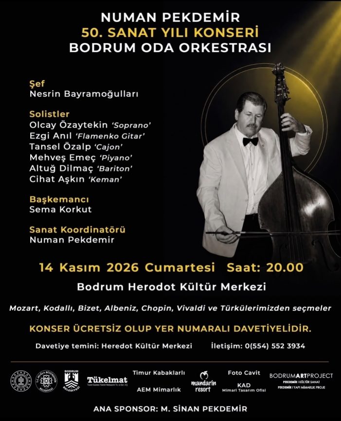 “Numan Pekdemir 50. Sanat Yılı Konseri”